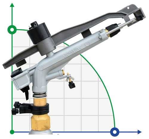 Sprinkler für Bewässerung ATOM35 BSP