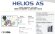 Hose pump for glue FLUIMAC HELIOS AS 25 FX 902 l/h, 0.32 kW, 47 rpm