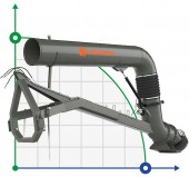 Veneroni ETR 50-2/750, 5m, 3600 m3/h Traktor-Schneckenpumpe für die Hochwasserförderung Veneroni ETR 50-2/750, 5m, 3600 m3/h Traktor-Schneckenpumpe für die Hochwasserförderung