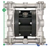 Пневматический мембранный насос BOXER 50 ALUMINIUM IB50-ALHTTAN-- Пневматический мембранный насос BOXER 50 ALUMINIUM IB50-ALHTTAN--