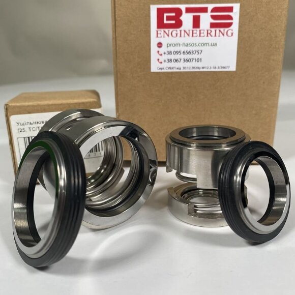 Механическое уплотнение R-128P 35, SIC/SIC, EPDM, 304, T1A