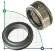 Mechanical seal R-W01 2, CAR/SIC, VITON, 304