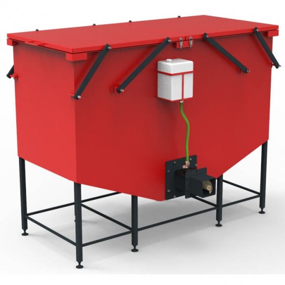 Питательный бункер на щепу объемом 4,0 куб. м