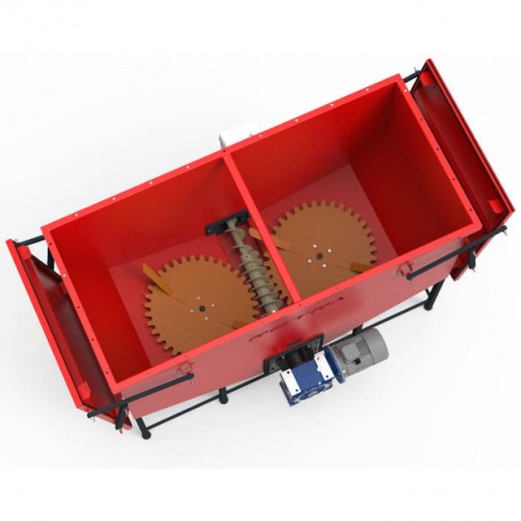 Питательный бункер на щепу объемом 4,0 куб. м