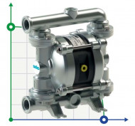 SEKO Duotek AF30 AISI316 Pneumatische Membranpumpe SEKO Duotek AF30 AISI316 Pneumatische Membranpumpe