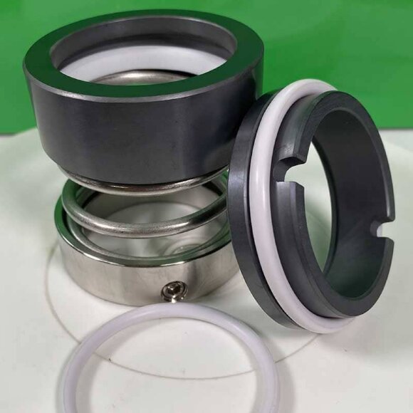 Sello mecánico para eje de bomba R-108U 40, SIC/SIC, PTFE, 304, T5F