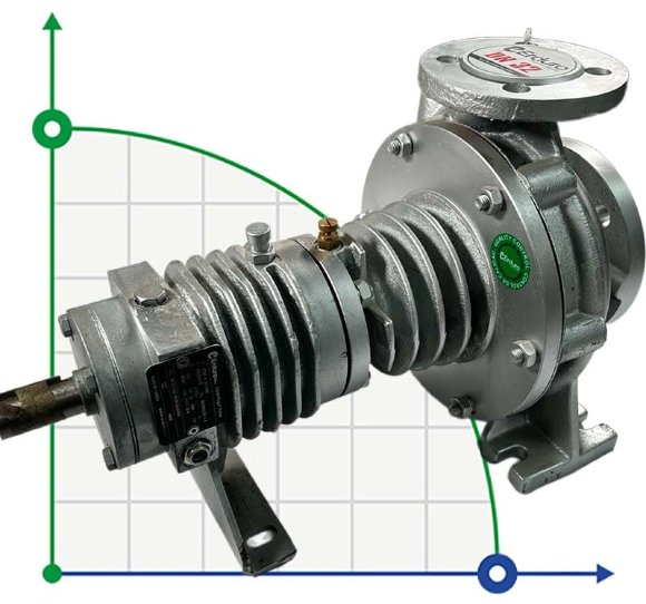 Hot oil pump BTKF-K 32-160 (3000)