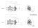 pompa sprzęgła magnetycznego DM 06 PP, VITON, 0,25 кВт, FITTING NPT