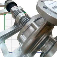 Thermal oil pump EMSE EKY 80-250, 75 kW, 2900 with coupling on the frame, without motor