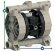 Pompe pneumatique à membrane PHOENIX P90 PP HYTREL, 100 l/min pour acide sulfurique