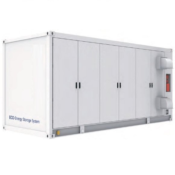 Contenedor de batería refrigerado por líquido ECO B20FT5015LP LiFePO4