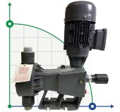 Diaphragm dosing pump D-BA 300/5 230/1/50 0,25 - 1 phase Diaphragm dosing pump D-BA 300/5 230/1/50 0,25 - 1 phase