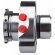 Uszczelnienie kompaktowe R-BED 95, SIC/SIC/CAR/SIC/VITON, M/316