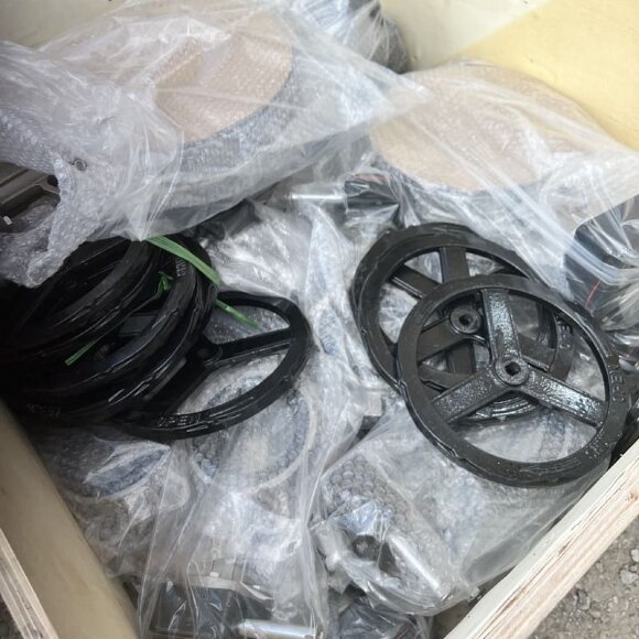 PN16 DN125 Задвижка Баттерфляй, корпус и диск из нержавеющей стали AISI 304, Seat EPDM