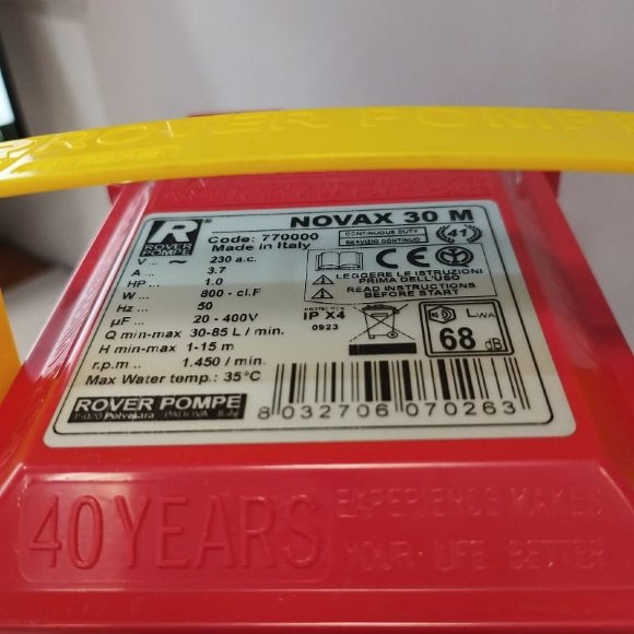 NOVAX 30M насос для перекачки вина, виноматериала NOVAX 30M насос для перекачки вина, виноматериала