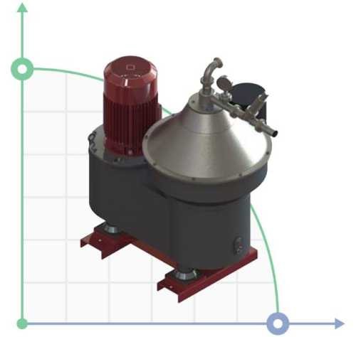 IBA 5431 industrial separator for processing vegetable oils