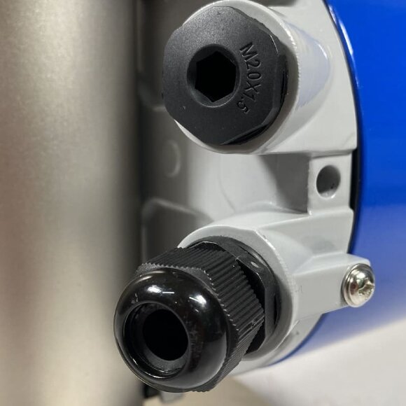 DN65 Stainless steel flow meter rotameter KLZZ PN6 (liquid alcohol mixture C2H5OH 25%), 1..10 m3/h, 4-20mA, Ex DN65 Stainless steel flow meter rotameter KLZZ PN6 (liquid alcohol mixture C2H5OH 25%), 1..10 m3/h, 4-20mA, Ex