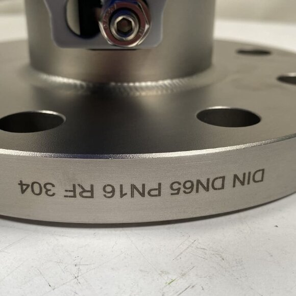 DN65 Stainless steel flow meter rotameter KLZZ PN6 (liquid alcohol mixture C2H5OH 25%), 1..10 m3/h, 4-20mA, Ex DN65 Stainless steel flow meter rotameter KLZZ PN6 (liquid alcohol mixture C2H5OH 25%), 1..10 m3/h, 4-20mA, Ex