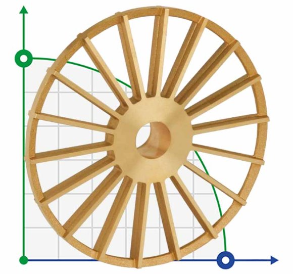 Roue pour pompe ROVER POMPE BE-M 50, BE-T 50, N-50