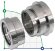 Картриджное уплотнение насоса Sulzer Ahlstar APP6 R-SE1F-AP 90, SIC/SIC, VITON, 316