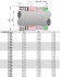 Hochtemperatur-Gleitringdichtung  R-609 75, SIC/SIC, GRAFOIL, AM350/316