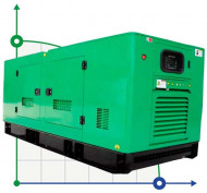 Industrial diesel generator XHYW-800GF with ATS, engine Weichai 1000kVA, 800kW, 380V/50HZ closed type Industrial diesel generator XHYW-800GF with ATS, engine Weichai 1000kVA, 800kW, 380V/50HZ closed type