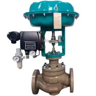 DN80 Válvula de control de accionamiento neumático 10P11Y-DNx8016Z-L112C-C (cuerpo de hierro fundido, asiento SS304) con posicionador YT-1000, 4-20mA DN80 Válvula de control de accionamiento neumático 10P11Y-DNx8016Z-L112C-C (cuerpo de hierro fundido, asiento SS304) con posicionador YT-1000, 4-20mA