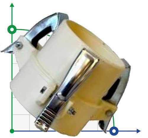 Racor para tubos de PVC de 90 mm-rosca exterior Ø90 (beige)