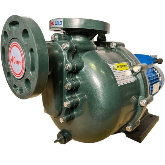 Насос химический QHB-40022 GFRPP, 360L/min, 16,5m, 380V, ABLE Motor, центробежный самовсасывающий Насос химический QHB-40022 GFRPP, 360L/min, 16,5m, 380V, ABLE Motor, центробежный самовсасывающий