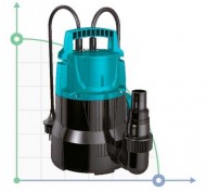 Gartenentwässerungspumpe 0,75kW Hmax 8,7m Qmax 200l/min Gartenentwässerungspumpe 0,75kW Hmax 8,7m Qmax 200l/min