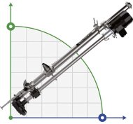 Veneroni LVEM 15, 30 kW, 3m, 360 m3/h elektryczna pompa pionowa ze śmigłem mieszającym