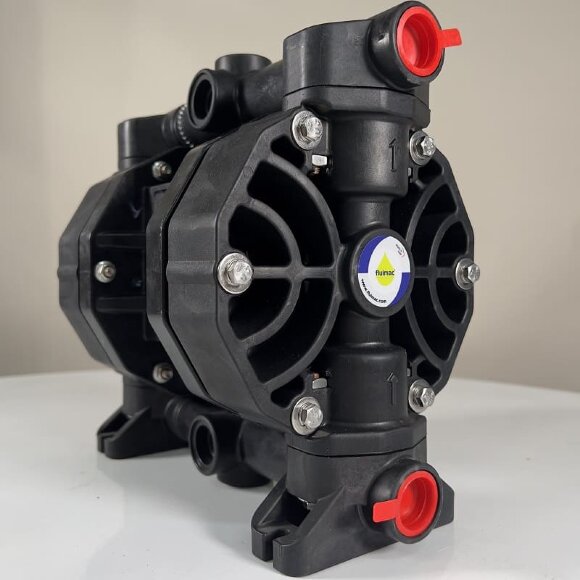 Pneumatic Diaphragm Pump for sulphuric acid PHOENIX P90 PVDF SANTOPRENE+PTFE, 100 l/min Pneumatic Diaphragm Pump for sulphuric acid PHOENIX P90 PVDF SANTOPRENE+PTFE, 100 l/min