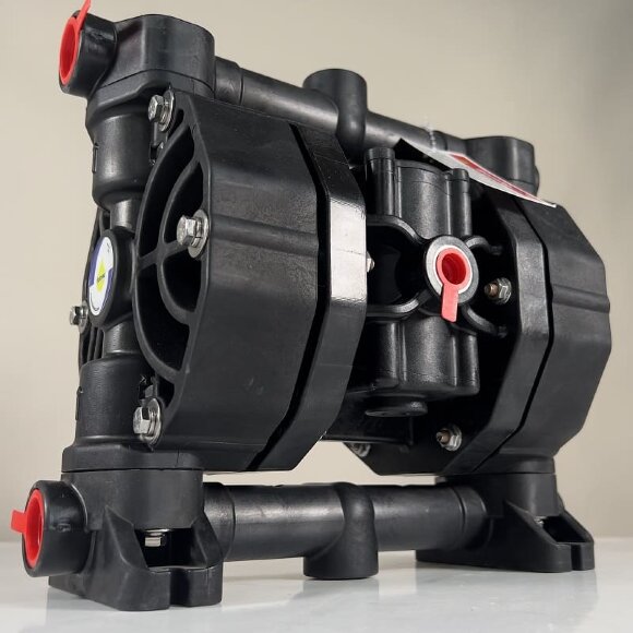 Pneumatic Diaphragm Pump for sulphuric acid PHOENIX P90 PVDF SANTOPRENE+PTFE, 100 l/min Pneumatic Diaphragm Pump for sulphuric acid PHOENIX P90 PVDF SANTOPRENE+PTFE, 100 l/min