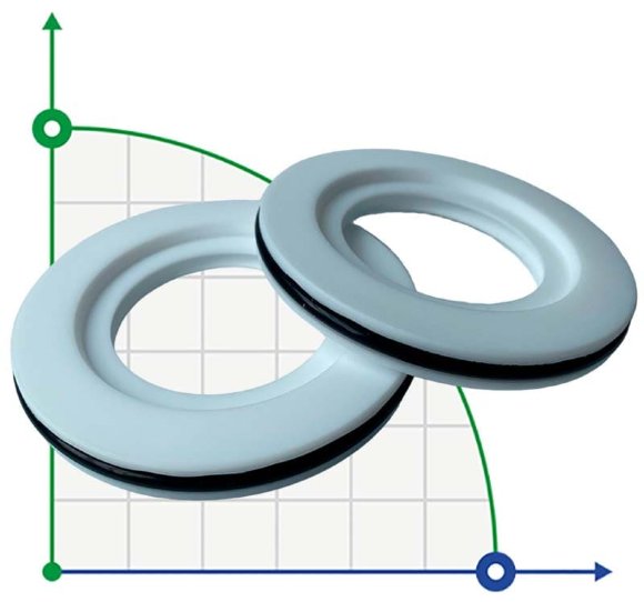 Drehbare Teflondichtung 55*90*10 PTFE