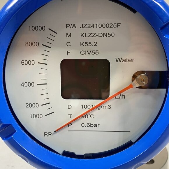 DN50 Stainless steel flow meter rotameter KLZZ PN16 (water), 1000-10000 l/h, 4-20mA, Ex