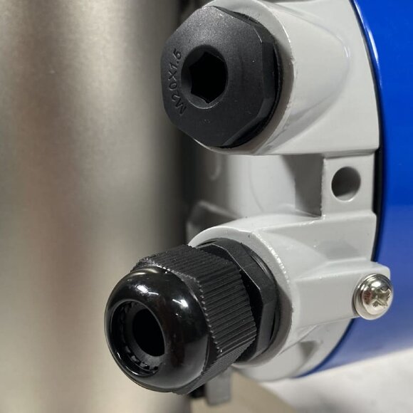 DN50 Stainless steel flow meter rotameter KLZZ PN16 (water), 1000-10000 l/h, 4-20mA, Ex