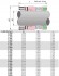 Hochtemperatur-Gleitringdichtung  R-609 85, SIC/SIC, GRAFOIL, AM350/316