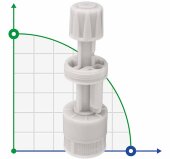 Filtre inférieur - A-FILTER PVDF-CE-DT 4X6/6X8 Filtre inférieur - A-FILTER PVDF-CE-DT 4X6/6X8
