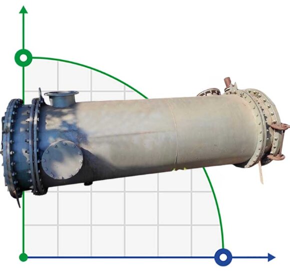 Intercambiador de calor en espiral para calentar el macerado 63 m2
