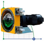 Индустриальный шланговый насос JXHIN-15-AL-EPDM-P, 215 л/час, 0,55 кВт, 12 бар, 380В Индустриальный шланговый насос JXHIN-15-AL-EPDM-P, 215 л/час, 0,55 кВт, 12 бар, 380В