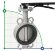 PN16 DN40 Butterfly valve, body and disc made of stainless steel AISI 304, seat EPDM