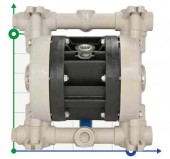 Bomba neumática de membrana BOXER 50 PP IB50-P-HTTPD-- Bomba neumática de membrana BOXER 50 PP IB50-P-HTTPD--