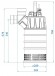 Dreno Kappa K660.2.80 SH drainage pump with Switch
