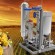 Installation with a ceramic membrane microfiltration for the production of white wine