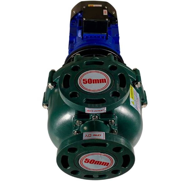 Насос перекачки серной кислоты QHB-G-50052EAL-SSH5V38AGABS GFRPP, 642L/min, 25,6m, 380V, центробежный самовсасывающий