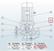 Днище к насосу BGLH 65-200B (21,8/38), 5,5kW, 2880 Днище к насосу BGLH 65-200B (21,8/38), 5,5kW, 2880