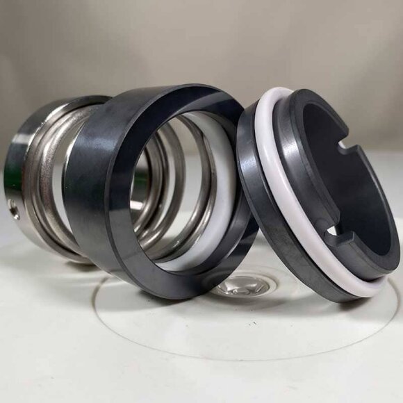 Gleitringdichtung für Pumpenwelle R-108U 60, SiC/SiC, PTFE, 304, T5F