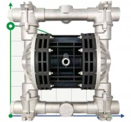 Пневматичний мембранний насос BOXER 251 ALU B250-AL-HTAIV Пневматичний мембранний насос BOXER 251 ALU B250-AL-HTAIV