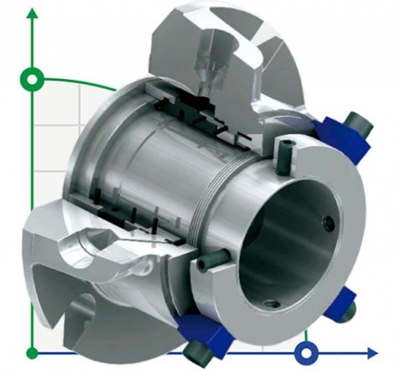 Картриджное уплотнение Flowserve R-ISC2-PX 53, SIC/SIC, VITON, 316