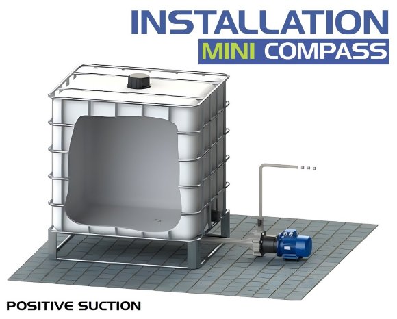Герметичний насос з магнітною муфтою FLUIMAC MINI COMPASS MC 20 PVDF, 20 Вт, 220В Герметичний насос з магнітною муфтою FLUIMAC MINI COMPASS MC 20 PVDF, 20 Вт, 220В